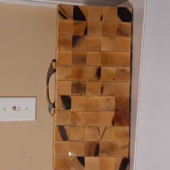 Tortoiseshell Clutch by Shiraleah - Picture 2 of 7